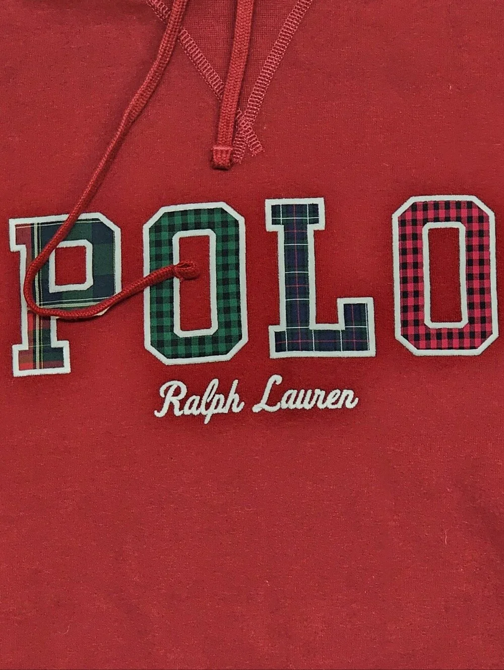 Polo Ralph Lauren Hoodie Pullover Plaid Logo Big & Tall 2XLT NWT
